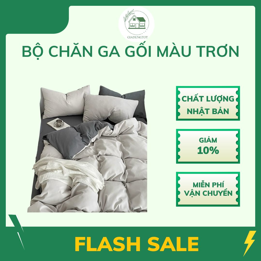 Bộ ga gối chăn 4 món Bộ ga gối chăn 4 món