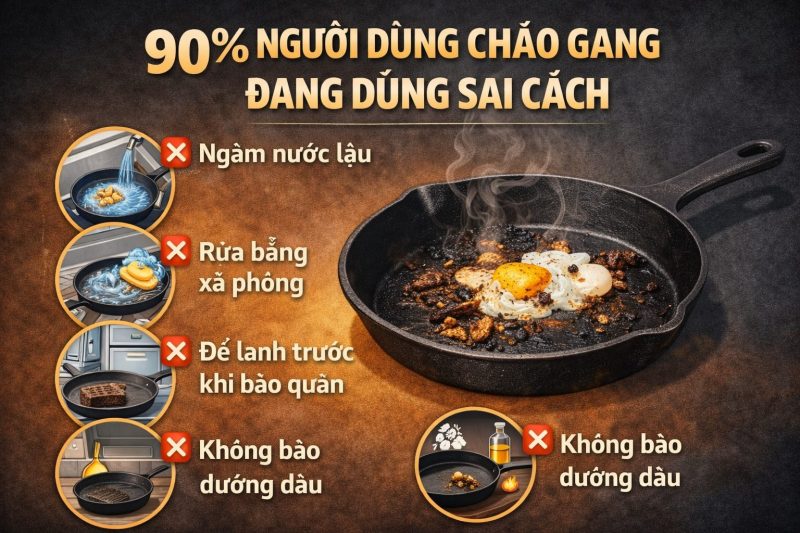 Chảo gang